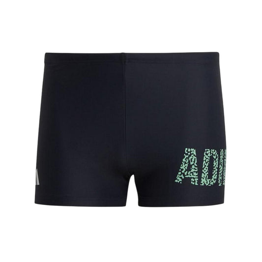 Legend Ink-Mint - Front - Adidas Mens Lineage Speckle Swim Shorts
