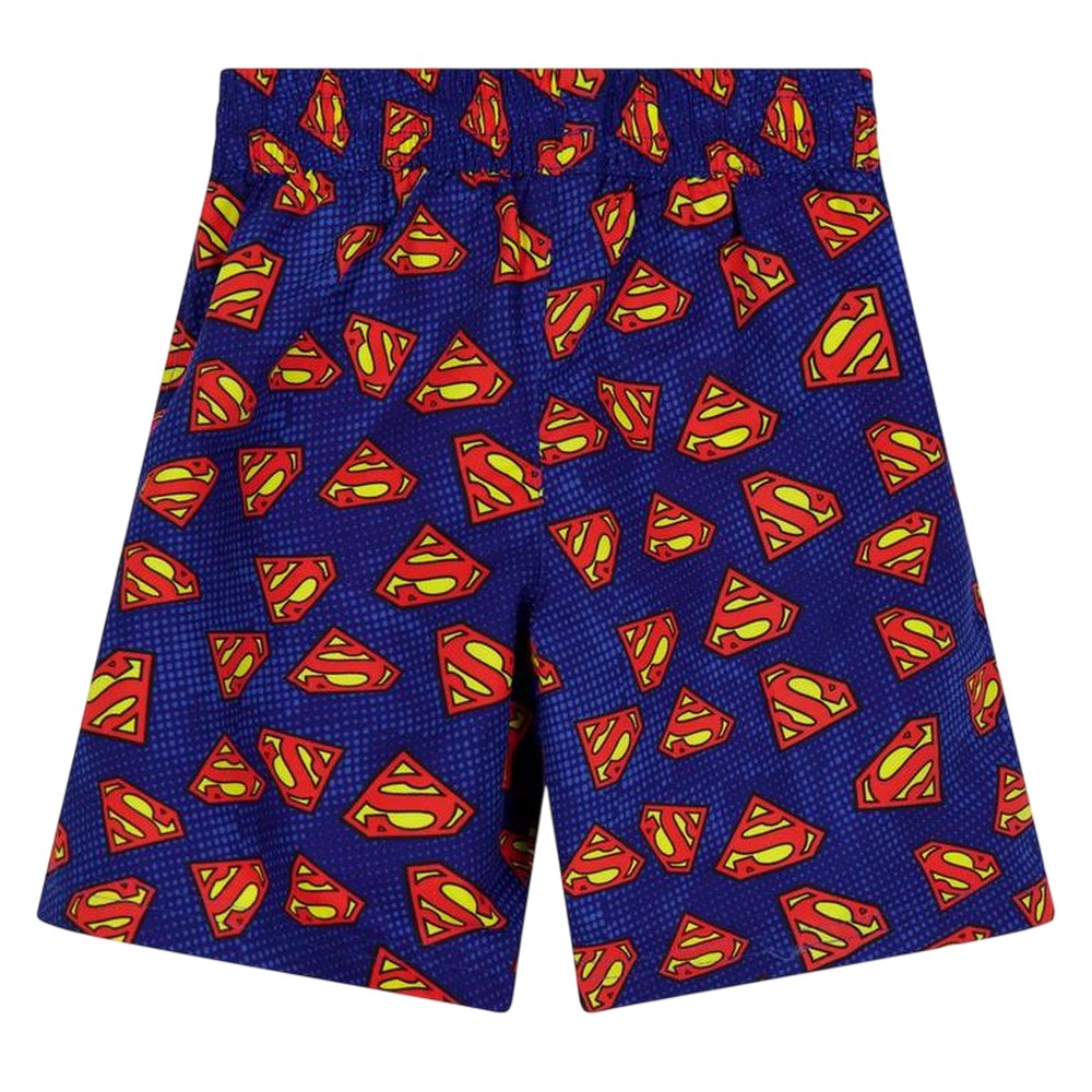 Blue - Front - Zoggs Baby Boys Superman Logo Swim Shorts