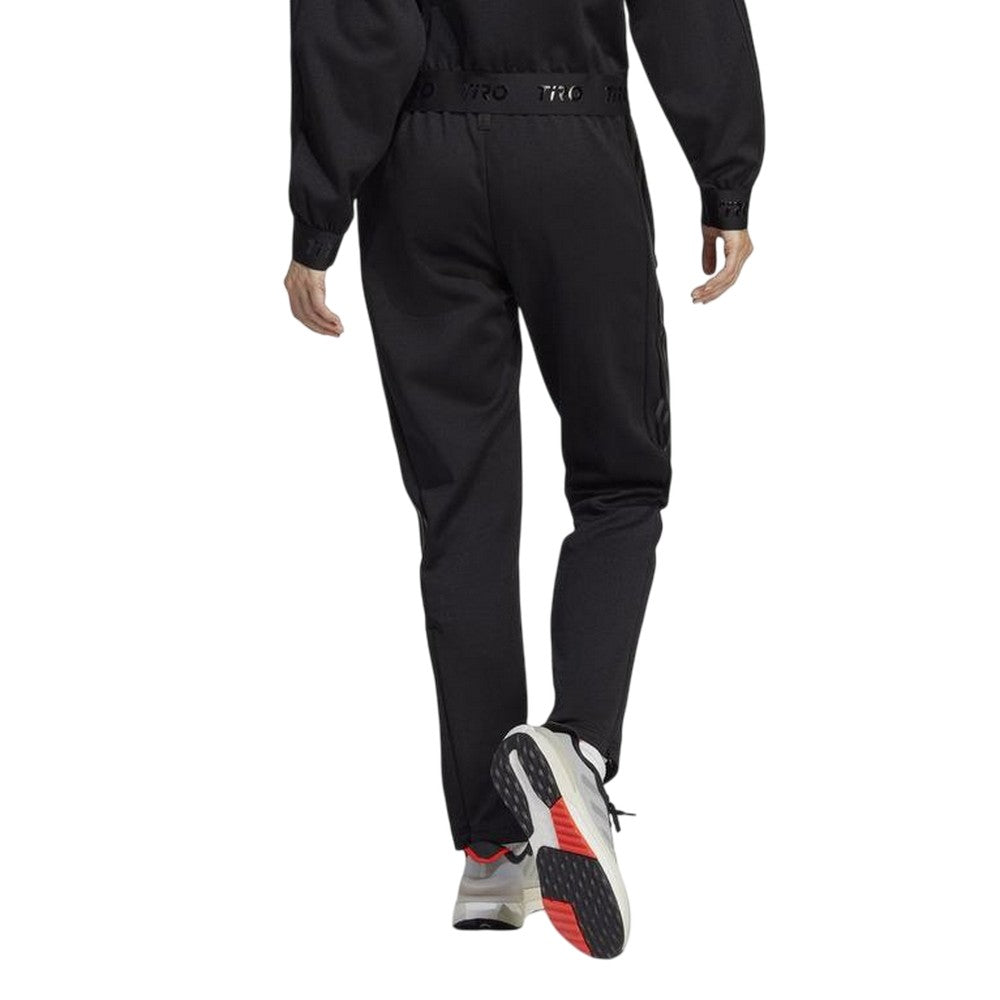 Black - Back - Adidas Womens-Ladies Tiro Tracksuit Bottoms