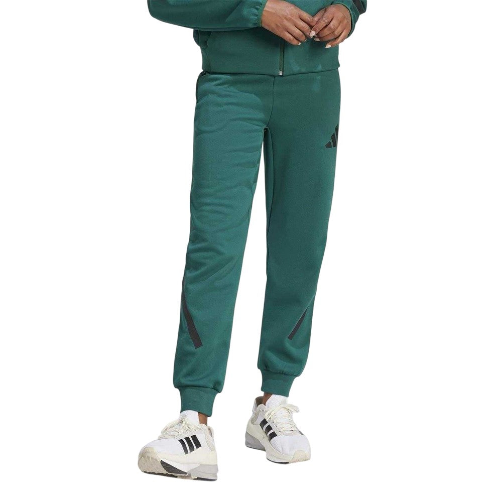 Collegiate Green - Side - Adidas Womens-Ladies Z.N.E. Joggers