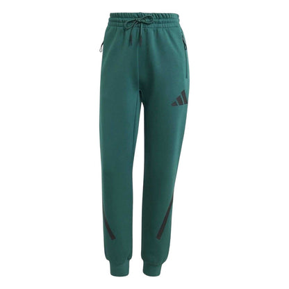 Collegiate Green - Front - Adidas Womens-Ladies Z.N.E. Joggers