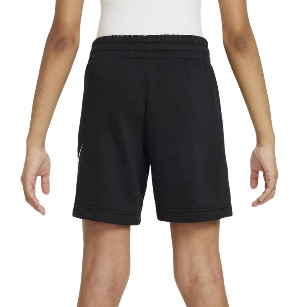 Black - Back - Nike Boys Club Swoosh Shorts