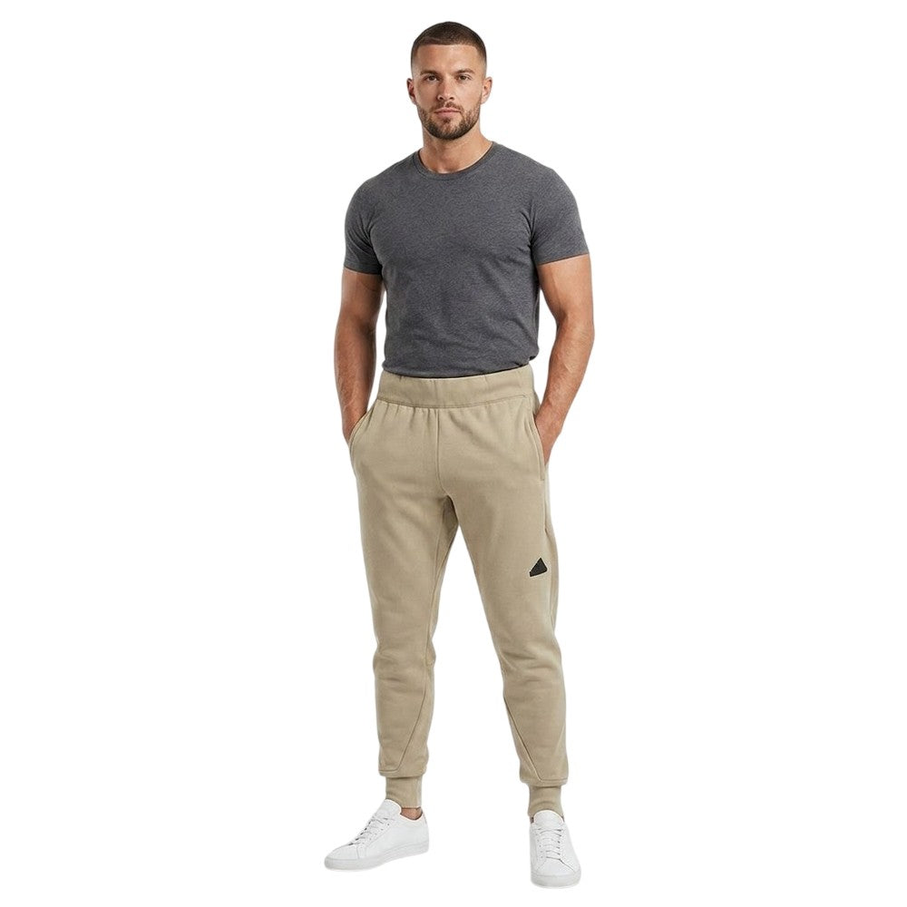 Brown - Side - Adidas Mens Z.N.E. Joggers