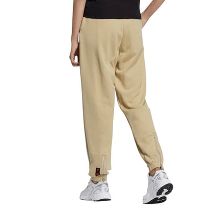 Beige - Back - Adidas Womens-Ladies Originals Jogging Bottoms