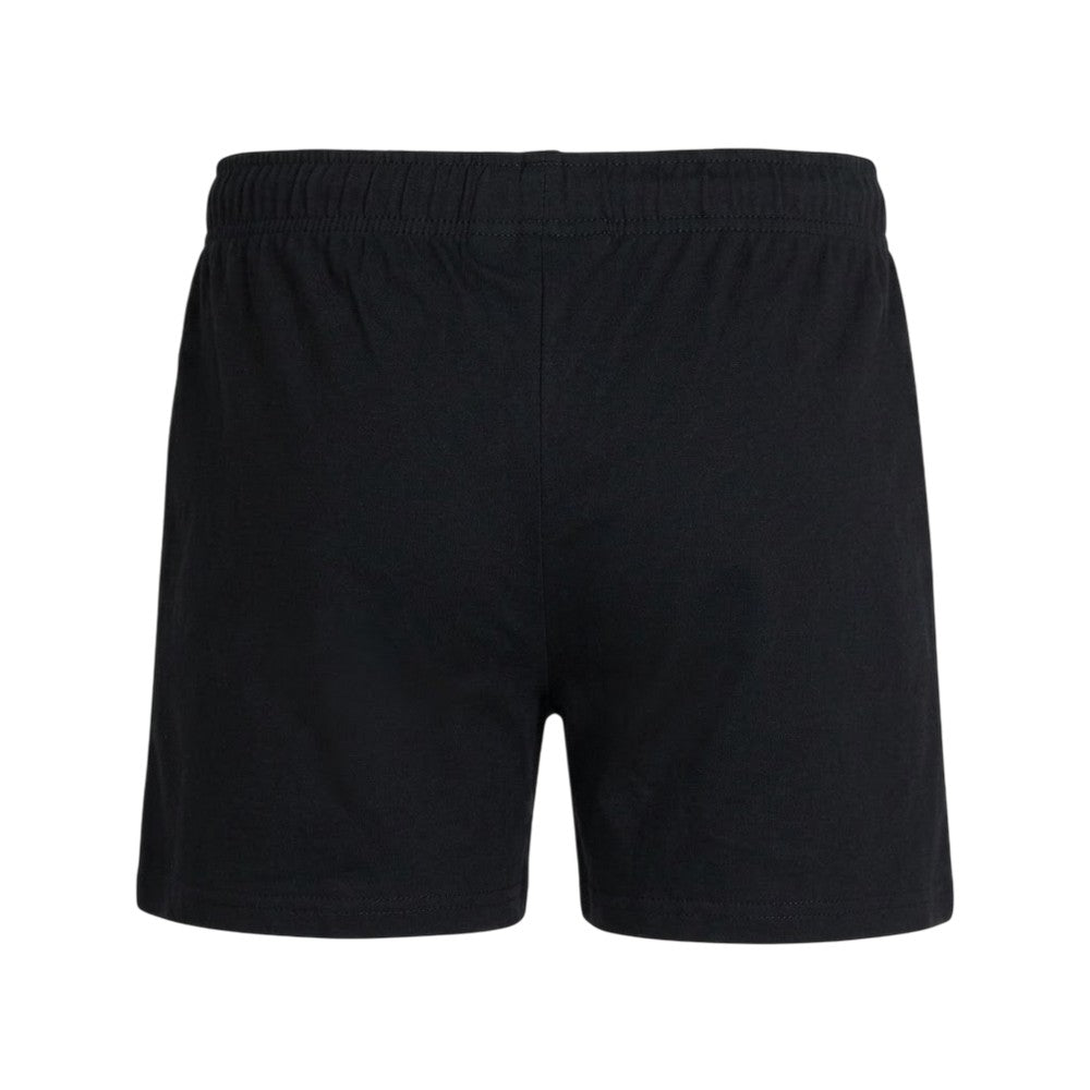 Black - Back - Umbro Mens Jersey Logo Sweat Shorts