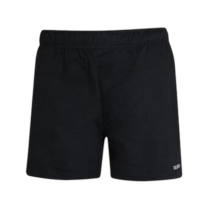 Black - Front - Umbro Mens Jersey Logo Sweat Shorts