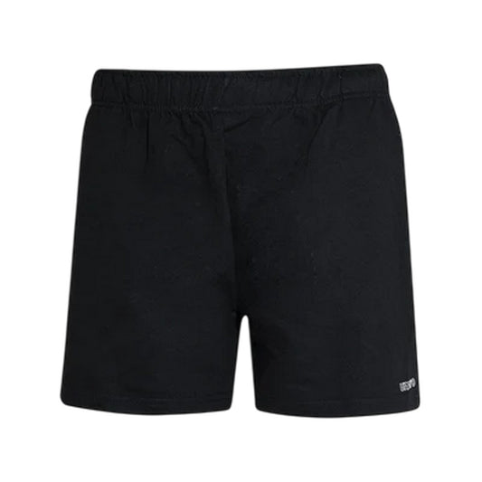 Black - Front - Umbro Mens Jersey Logo Sweat Shorts