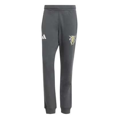 Dark Grey - Front - Adidas Mens Jude Bellingham Tracksuit Bottoms