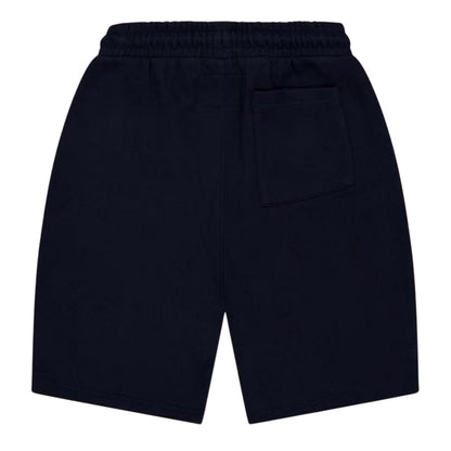 Navy - Back - Jack Wills Boys Jacquard Logo Shorts