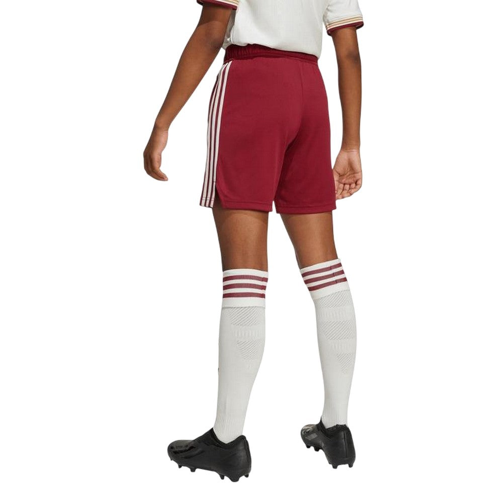 Red-White - Back - Adidas Childrens-Kids 25-26 Arsenal FC Third Shorts