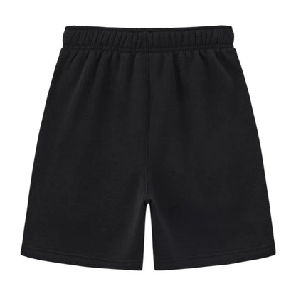 Black - Back - Slazenger Childrens-Kids Slaz Fleece Shorts