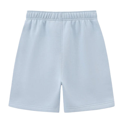 Light Blue - Back - Slazenger Childrens-Kids Slaz Fleece Shorts