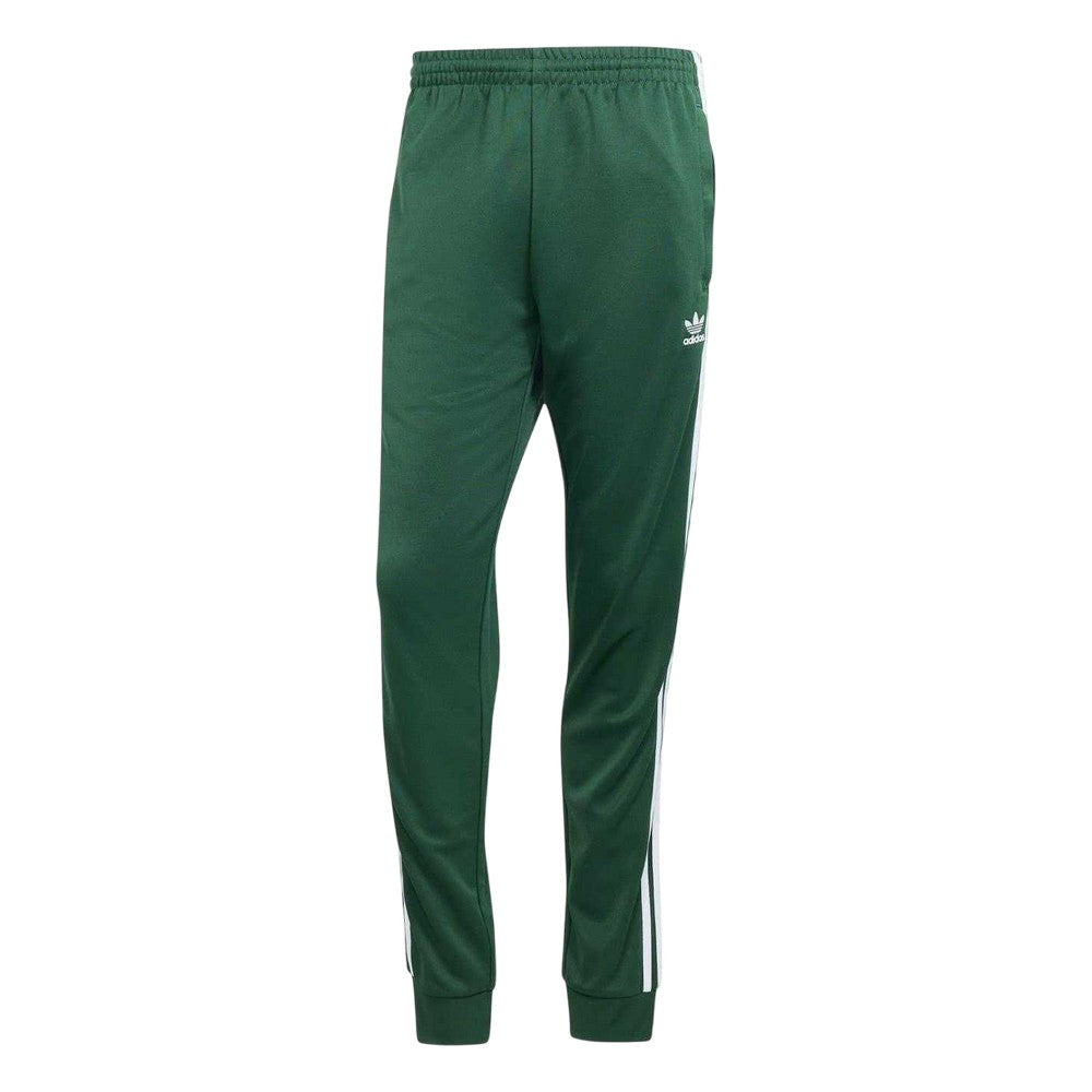 Green - Front - Adidas Mens Adicolor Classics Tracksuit Bottoms