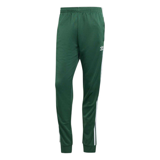 Green - Front - Adidas Mens Adicolor Classics Tracksuit Bottoms