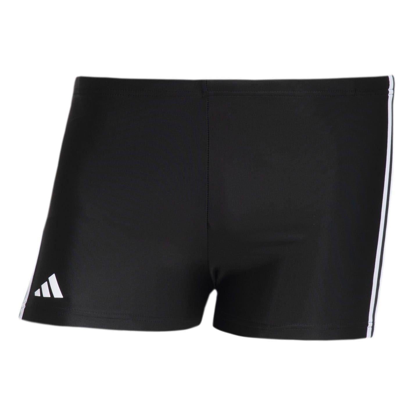Black-White - Side - Adidas Mens Drive Boxer Shorts