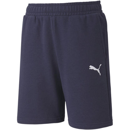 Peacoat - Front - Puma Childrens-Kids TeamGoal 23 Casuals Shorts