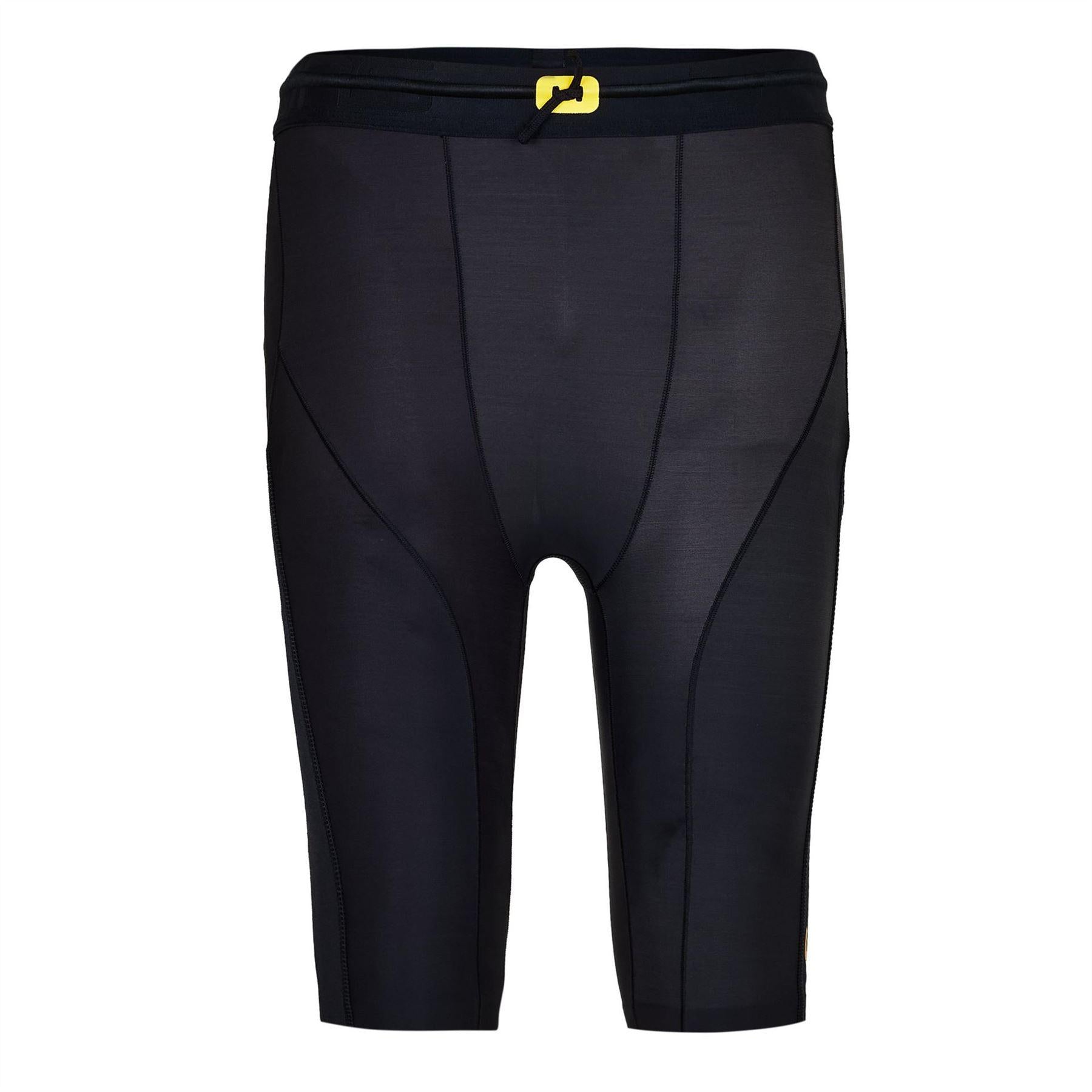Black - Front - Skins Mens Series-5 Fitted Training Compression Shorts