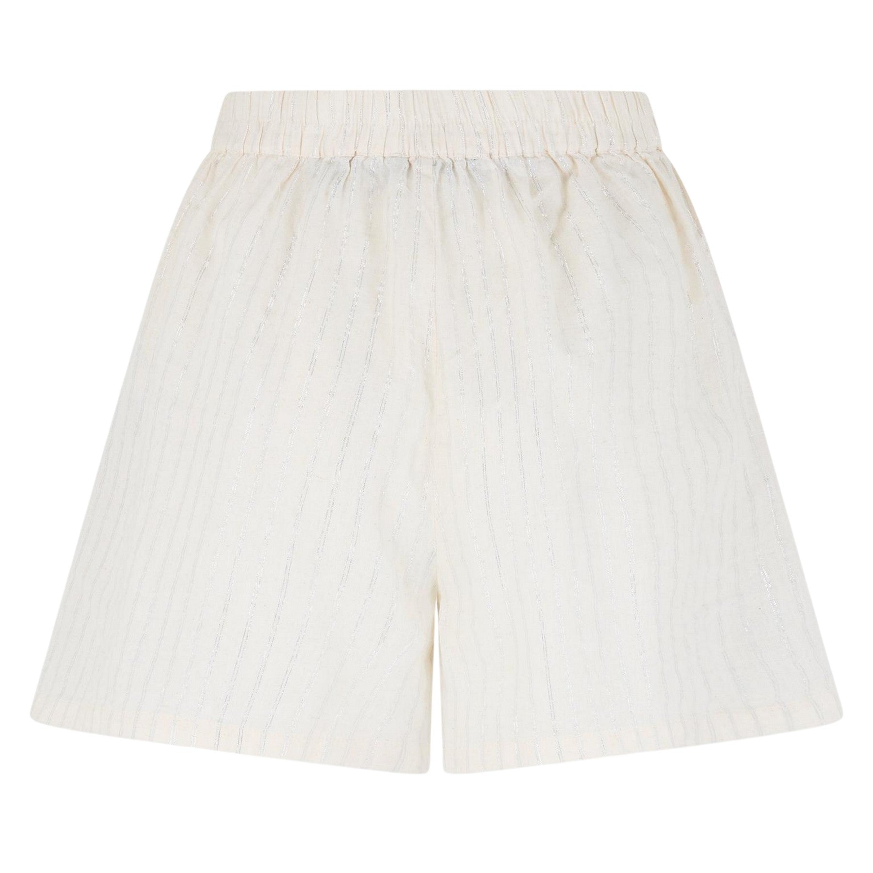 Birch - Back - Vero Moda Womens-Ladies Siljo Heavyweight Striped Shorts