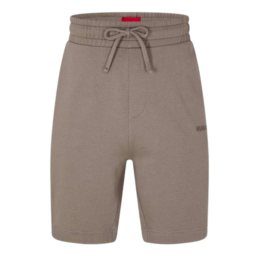 Beige - Front - Hugo Mens Sporty Logo Shorts