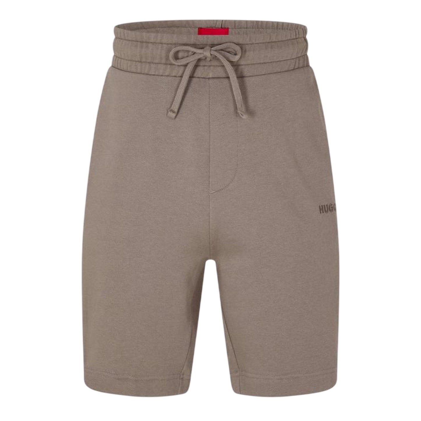 Beige - Front - Hugo Mens Sporty Logo Shorts
