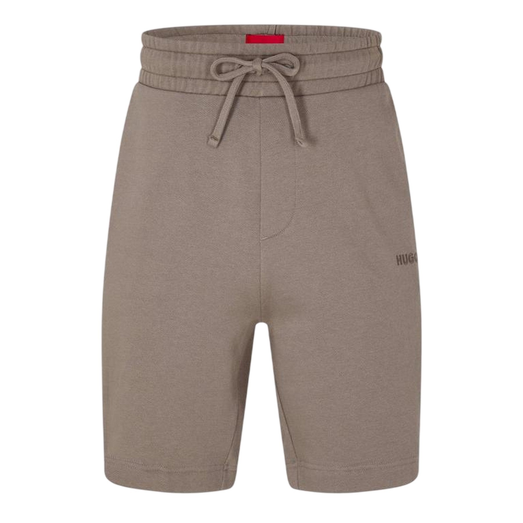 Beige - Front - Hugo Mens Sporty Logo Shorts