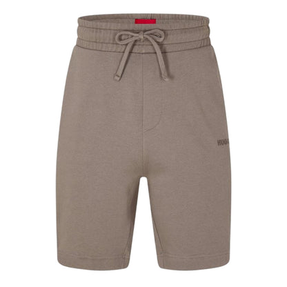 Beige - Front - Hugo Mens Sporty Logo Shorts