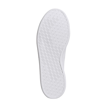 White - Pack Shot - Adidas Womens-Ladies Advantage Base Trainers
