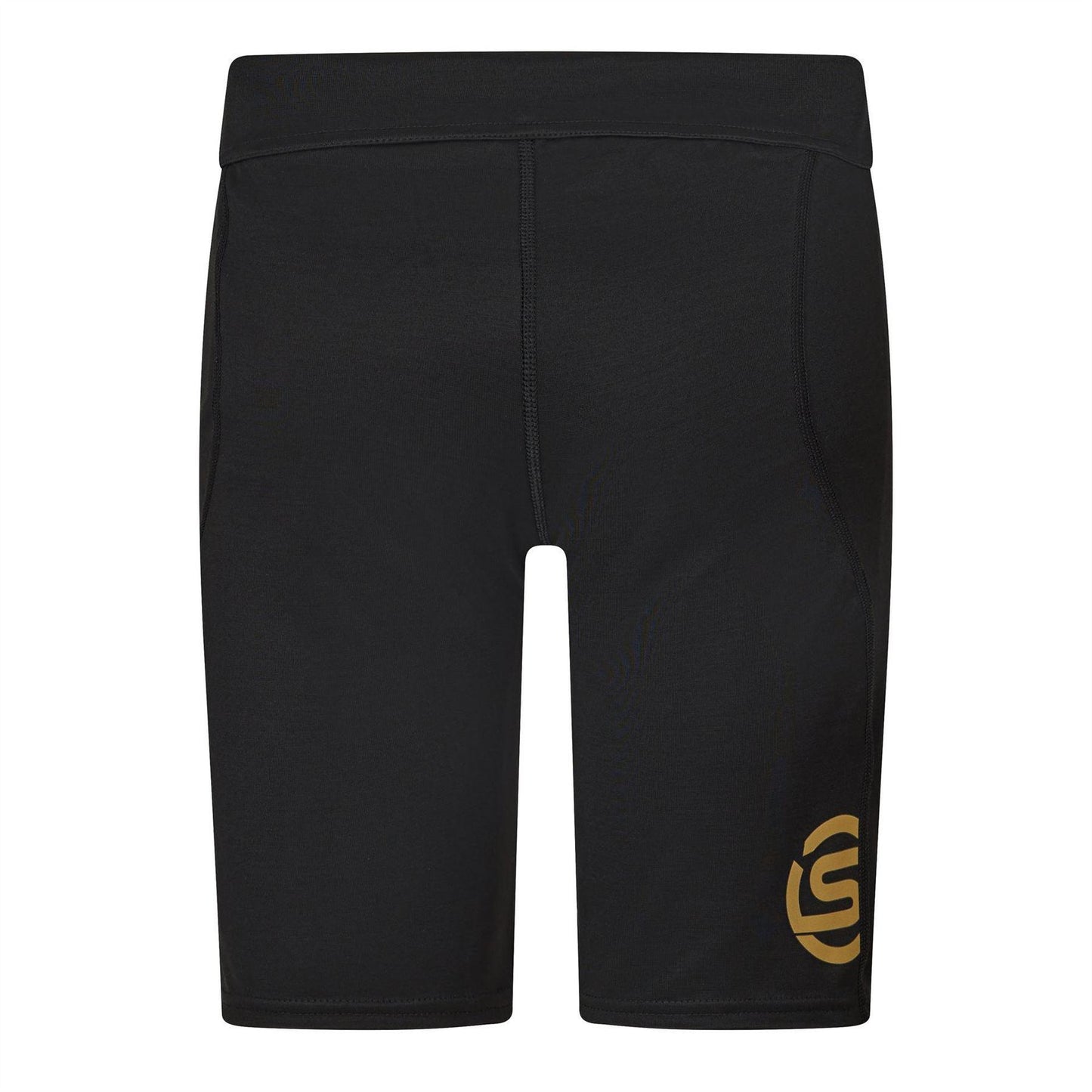 Black - Back - Skins Mens A400 Training Compression Shorts