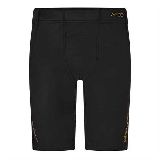 Black - Front - Skins Mens A400 Training Compression Shorts