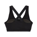 Black - Back - Lacoste Womens-Ladies Stretch Breathable Sport Bralette