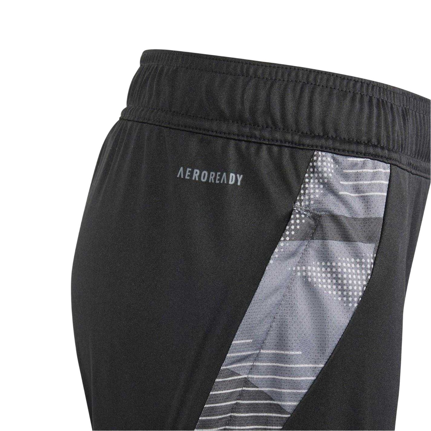 Black-Dark Grey - Side - Adidas Childrens-Kids Tiro 24 Training Shorts