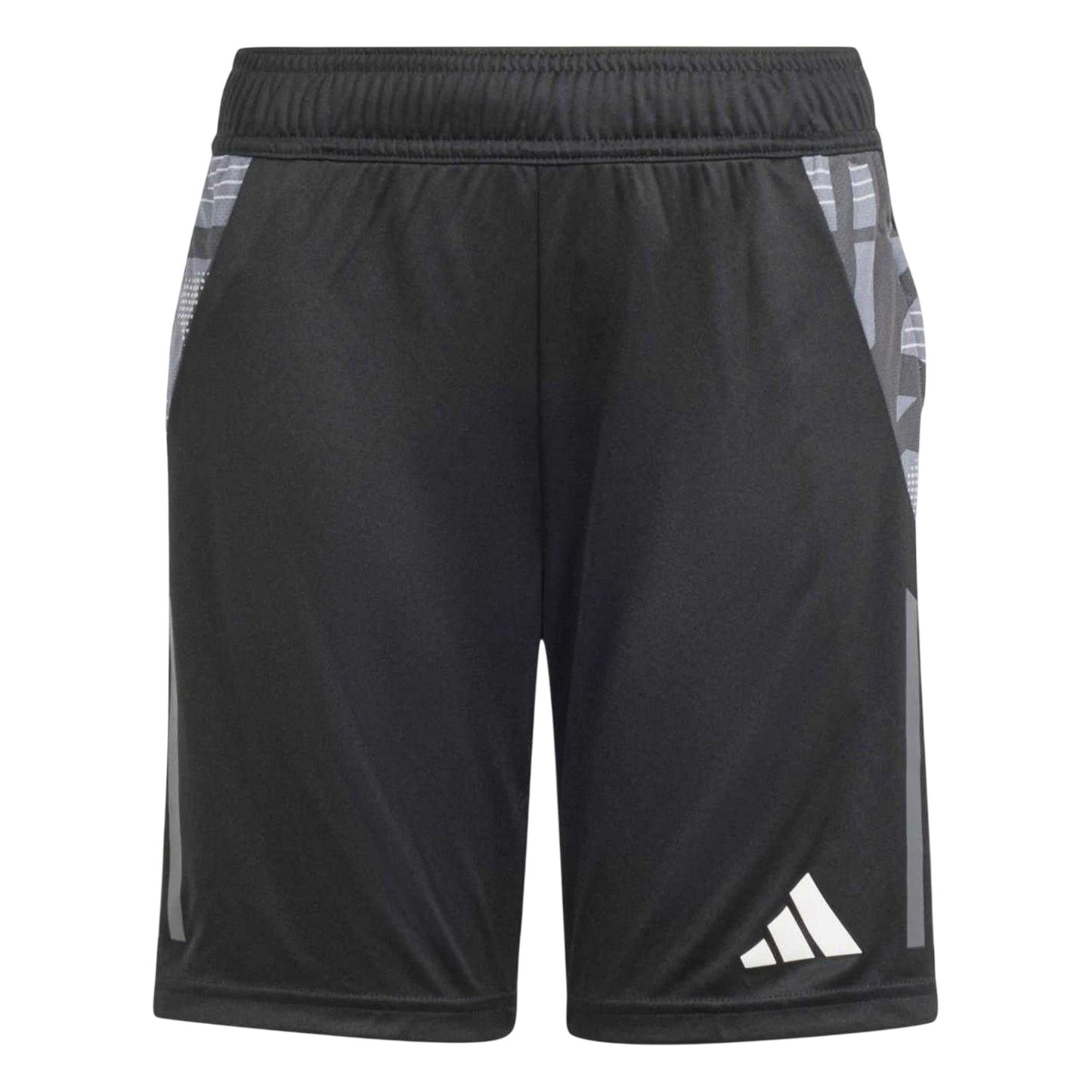 Black-Dark Grey - Front - Adidas Childrens-Kids Tiro 24 Training Shorts