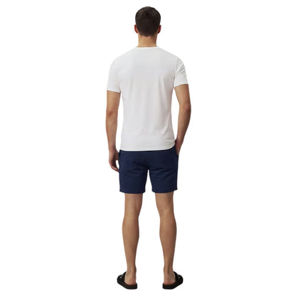 Dark Denim - Back - Calvin Klein Mens New York Collegiate Athletic Shorts