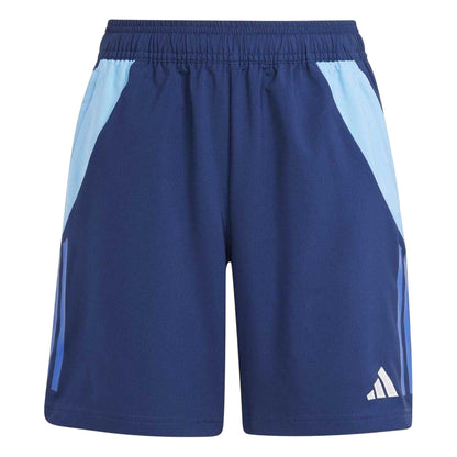 Navy Blue - Front - Adidas Childrens-Kids Tiro 24 Competition Shorts