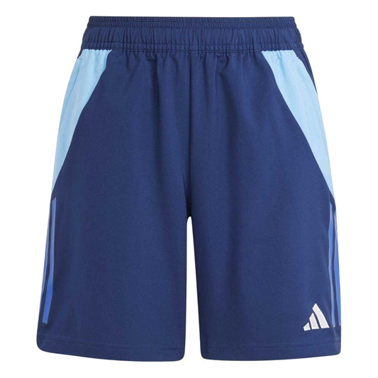 Navy Blue - Front - Adidas Childrens-Kids Tiro 24 Competition Shorts
