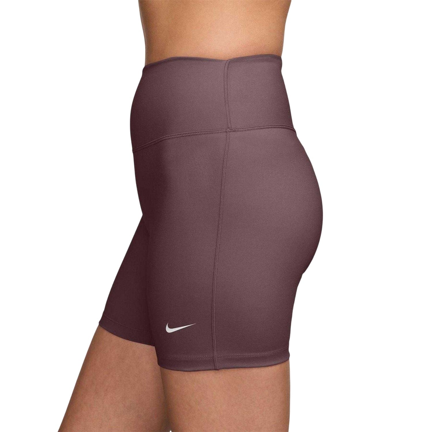 Tattoo - Side - Nike Womens-Ladies Classic High Waist Workout Shorts