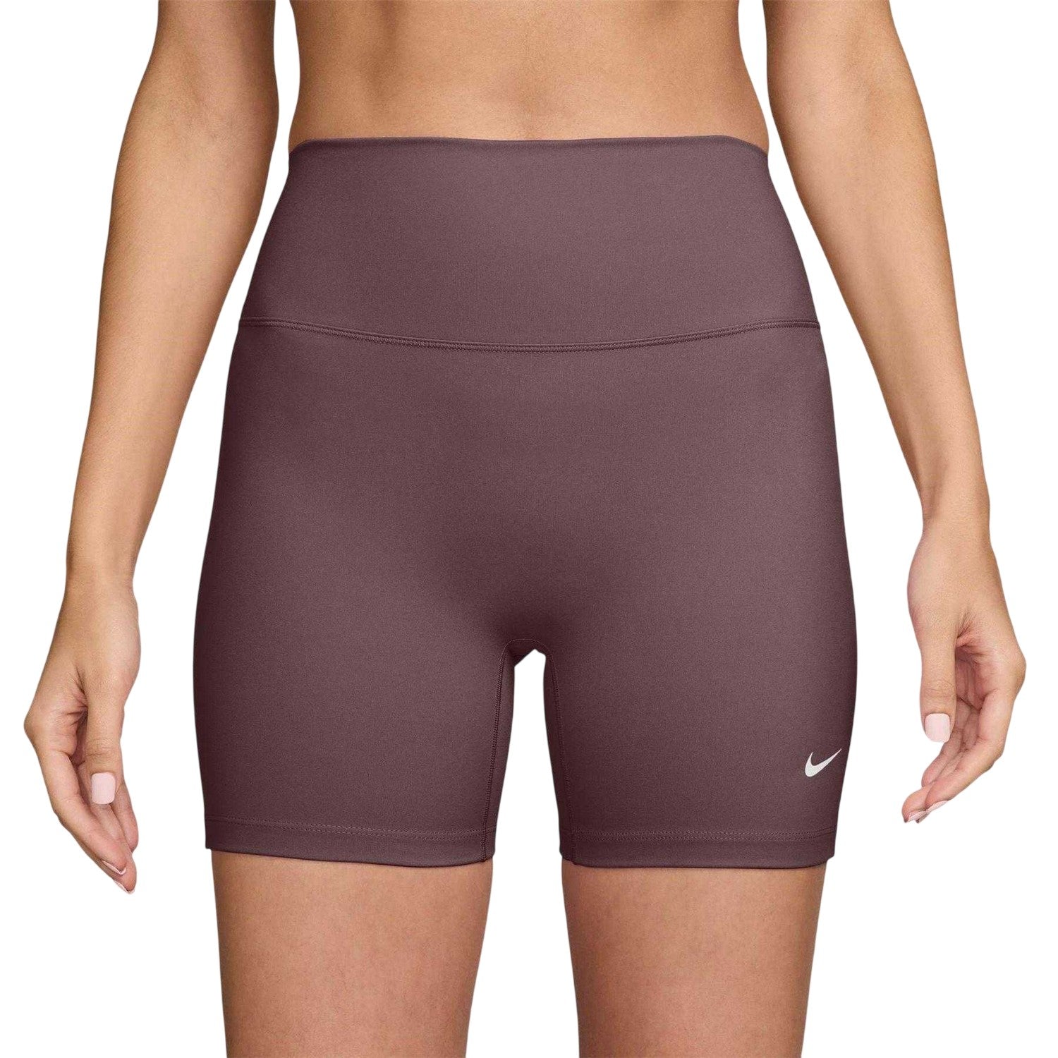 Tattoo - Front - Nike Womens-Ladies Classic High Waist Workout Shorts
