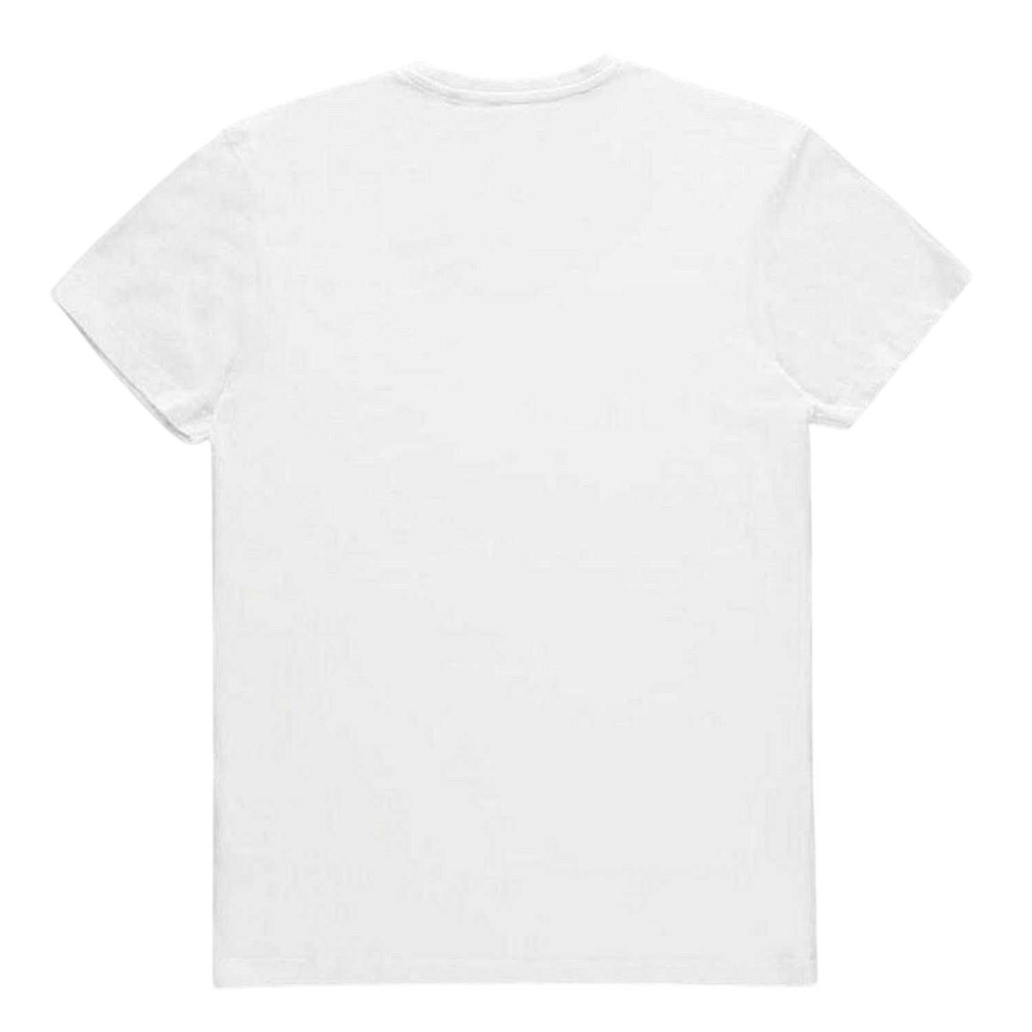 White-Sky Blue - Back - Captain Tsubasa Mens T-Shirt