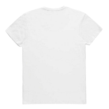 White-Sky Blue - Back - Captain Tsubasa Mens T-Shirt