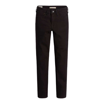 Black - Front - Levis Womens-Ladies 712 Pocket Welted Slim Jeans