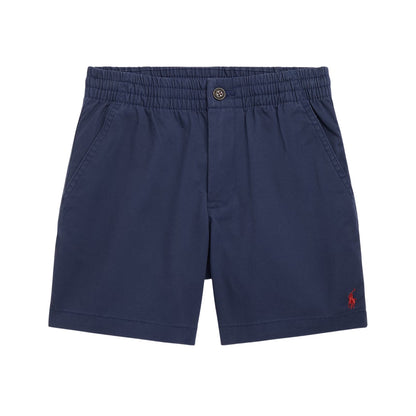 Navy - Front - Ralph Lauren Boys Chino Shorts