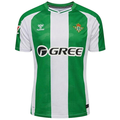 Green - Front - Real Betis Childrens-Kids 2025-26 Home Shirt