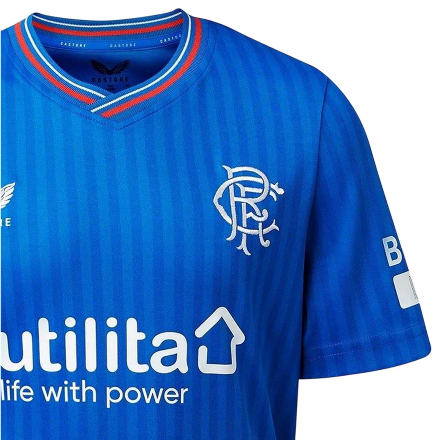 Blue - Lifestyle - Castore Childrens-Kids Rangers FC Home Shirt
