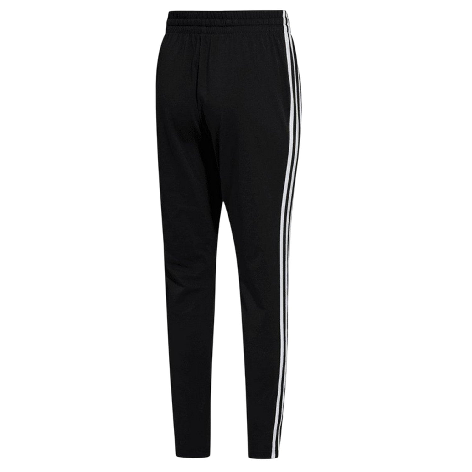 Black - Back - Adidas Mens Essentials 3 Stripes Joggers