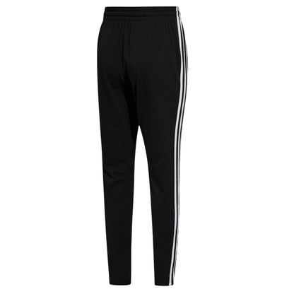 Black - Back - Adidas Mens Essentials 3 Stripes Joggers