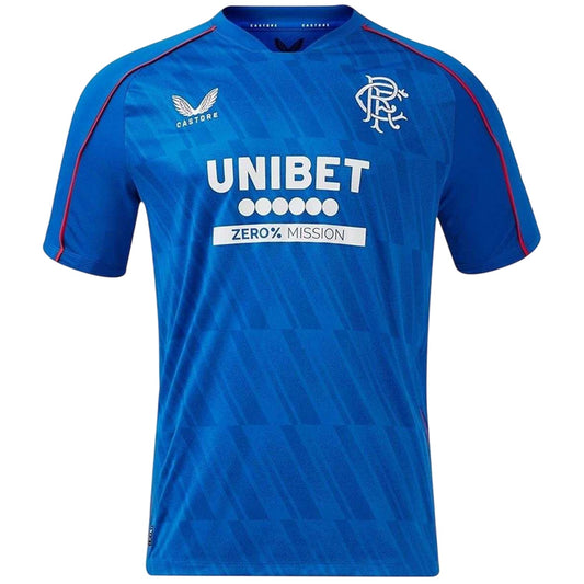 Blue - Front - Rangers FC Mens 2024-2025 Home Shirt