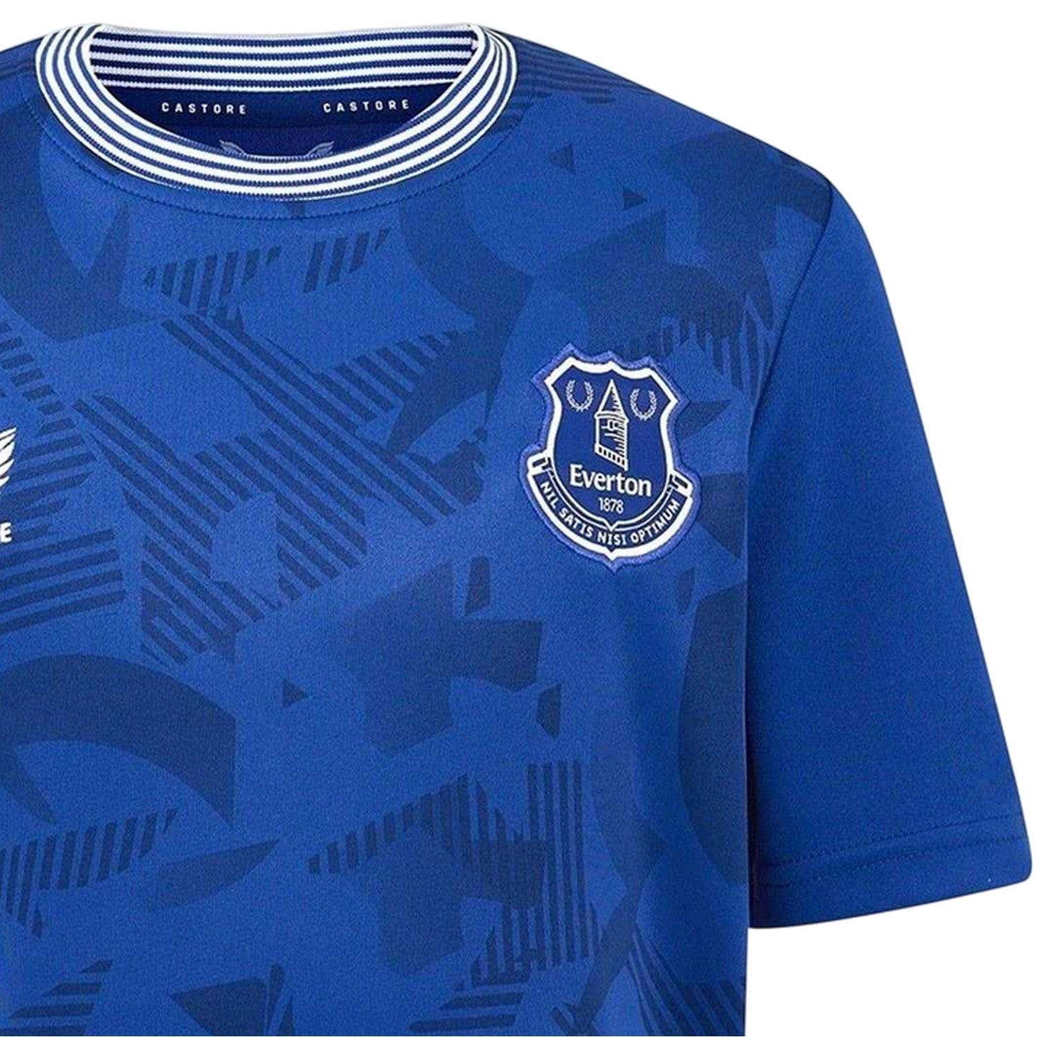Blue - Side - Everton FC Childrens-Kids Home Jersey