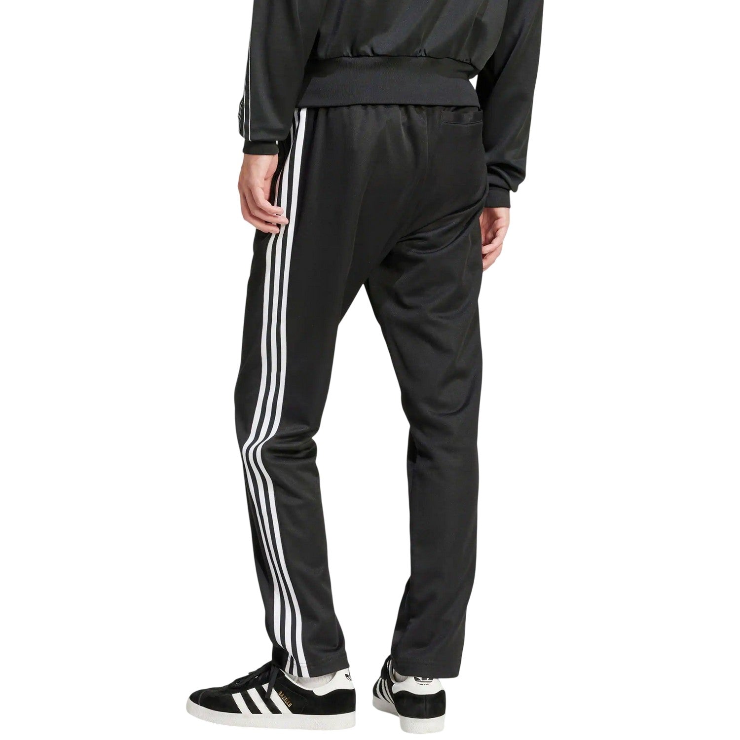 Black-White - Back - Adidas Mens Classic Joggers