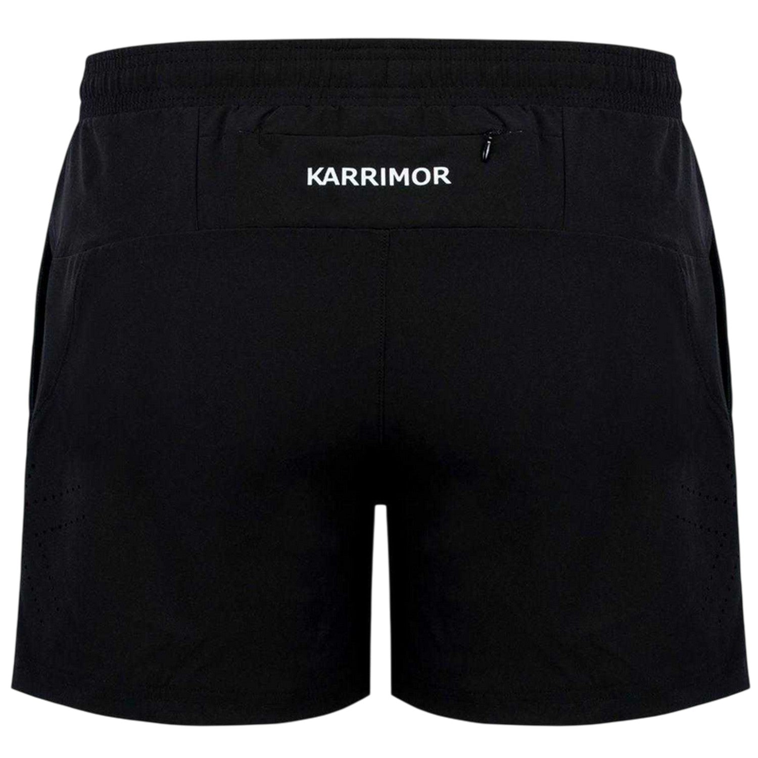 Black - Back - Karrimor Mens Trial Performance Running Shorts