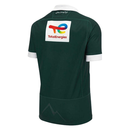 Green - Back - Section Paloise Unisex Adult 2023-24 Macron Rugby Shirt